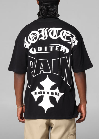 Loiter Ultimate Pain T-Shirt Black