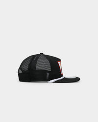 New Era X Nascar Sponsors Black 48 Golfer Trucker Snapback Black