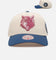 Mitchell & Ness Minnesota Timberwolves 'Pink Team Logo' Pro Pinch Snapback Off White