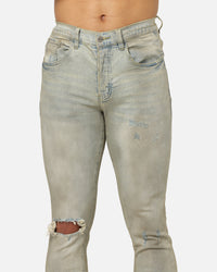Saint Morta Dynasty Dirty Distressed Jeans Dirty Denim