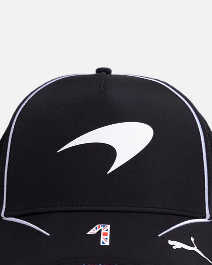 Puma X Mclaren F1 Lando Norris Replica Baseball Snapback Cap Puma Black
