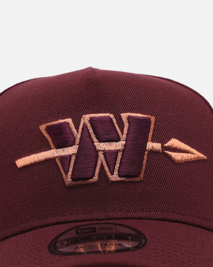 New Era Washington Nationals 'Penny' 9FORTY A-Frame Snapback Maroon