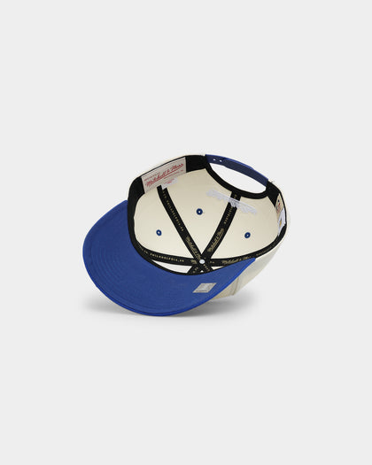 Mitchell & Ness Golden State Warriors Go Team Go OG Snapback Vintage Cream