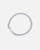 Guess Mainline Link City 6mm Diamond Cut Bracelet Silver
