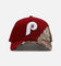 New Era Philadelphia Phillies 'Camo Tear Away' 9FORTY A-Frame Snapback Camo/Official Team Color