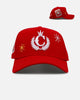 New Era X Culture Kings 'Lost Wages' 9FORTY A-Frame Snapback Red