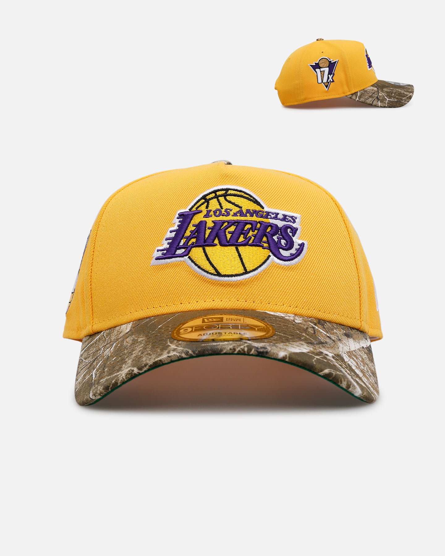 New Era Los Angeles Lakers 'Realtree Visor' 9FORTY A-Frame