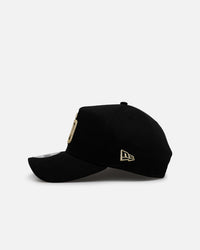 New Era San Diego Padres 'Raised Metallic Chainstitch' 9FORTY A-Frame Snapback Black