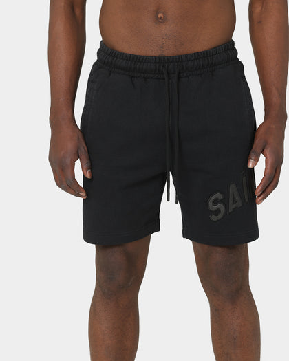 Saint Morta Kingdom Sweat Shorts Vintage Black