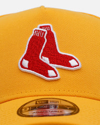 New Era Boston Red Sox 'Sunshine' 9FORTY A-Frame Snapback Canary