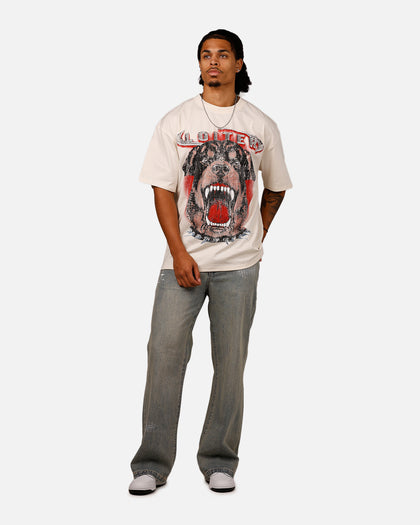 Loiter Dog House Vintage T-Shirt Off White