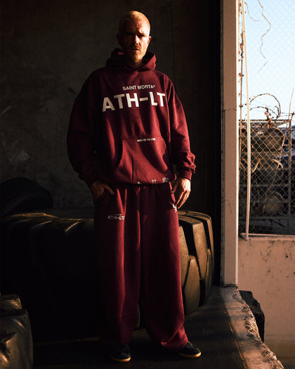 Saint Morta Athltc Hoodie Pigment Washed