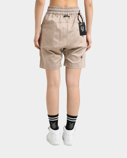 The Anti Order Neo Military Cargo Shorts Bone