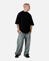 Culture Kings Everyday Mock Neck T-Shirt Black
