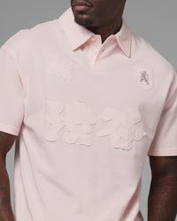 Loiter Unity Polo T-Shirt Pink