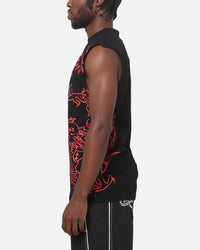 Ed Hardy Dragon Muscle T-Shirt Black