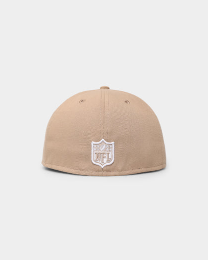 New Era Las Vegas Raiders "Camel White" 59FIFTY Fitted Tumbleweed/White
