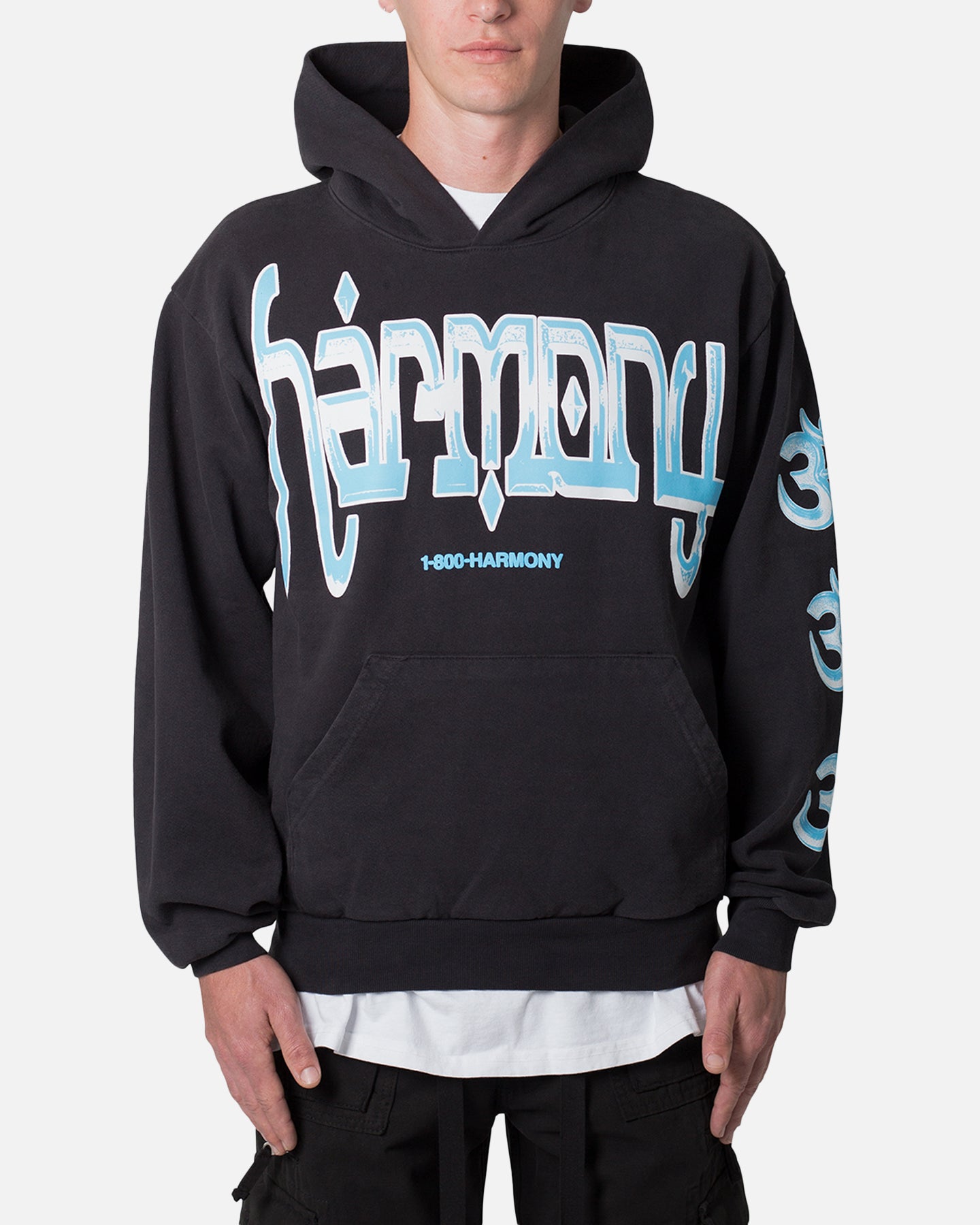 MNML Discover Harmony Hoodie Off Black | Culture Kings US