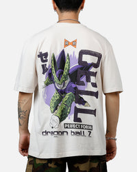 Bioworld Dragon Ball Z Perfect Cell T-Shirt Off White