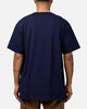 Daniel Patrick Surplus Logo T-Shirt Navy/Cream/Red