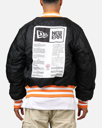 New Era X Alpha Series X NFL Cincinnati Bengals MA-1 Bomber Jacket Orange/Black