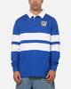 Bleacher Athletic Canterbury-Bankstown Bulldogs NRL Legacy Rugby Polo Shirt Blue