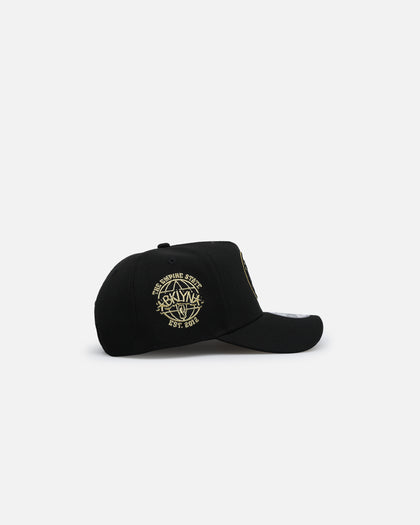 New Era Brooklyn Nets 'NBA Gold Links' 9FORTY A-Frame Snapback Black/Gold