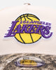 New Era Los Angeles Lakers 'Realtree Visor' 9FORTY A-Frame Snapback Cream/Camo