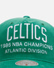 Mitchell & Ness Boston Celtics 'Worldwide' Deadstock Corduroy Snapback Green