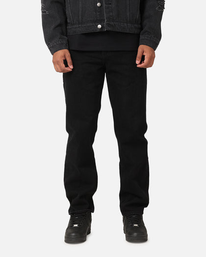 Saint Morta Psykhe Distressed Jeans Washed Black