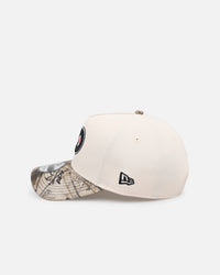 New Era Oklahoma City Thunder 'Realtree Visor' 9FORTY A-Frame Snapback Cream/Camo