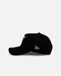 New Era Florida Marlins 'Black And Pink' 9FORTY A-Frame Snapback Black/Pink