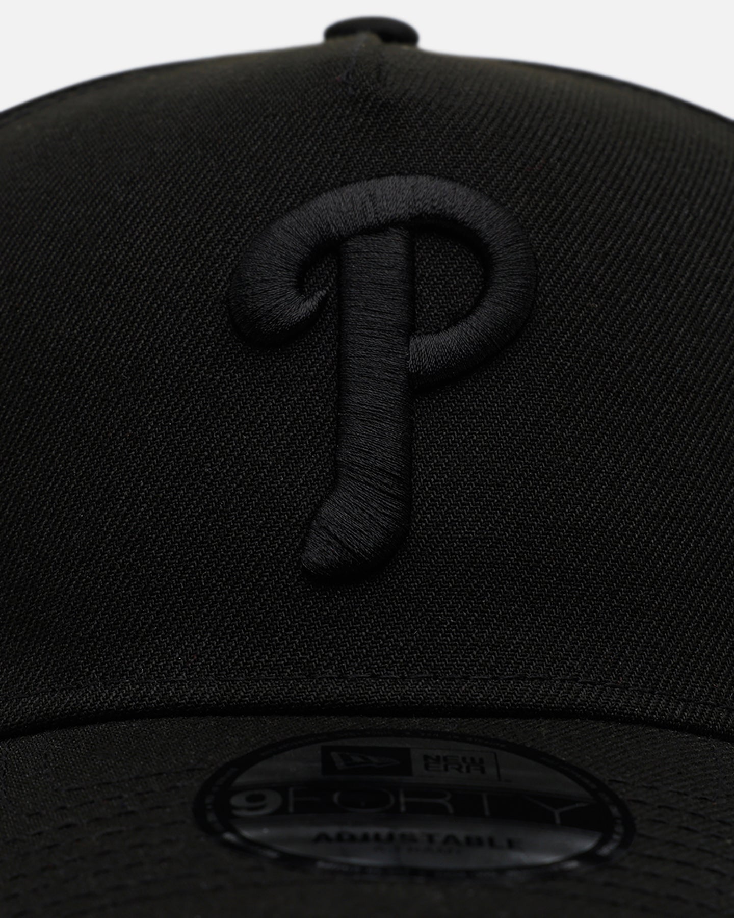 New Era Philadelphia Phillies 'Easy Black' 9FORTY A-Frame Snapback