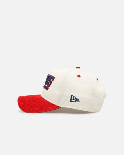 New Era New York Giants 'Vintage Arch Logo' 9FORTY A-Frame Snapback Official Team Colors