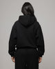 American Thrift Women's Classic Zip Hoodie Black
