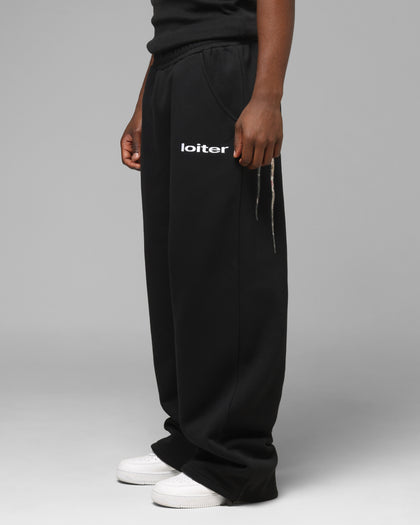 Loiter Premium Hybrid Sweat Pants Black/Camo