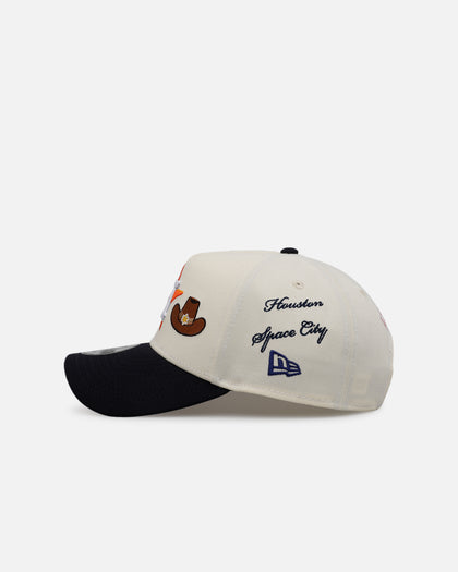 New Era Houston Astros 'Chrome City Icons' 9FORTY A-Frame Snapback Chrome/Official Team Color