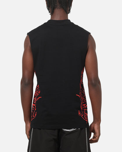 Ed Hardy Dragon Muscle T-Shirt Black