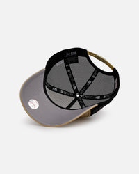 New Era San Diego Padres 'Vintage Truckers' 9FORTY A-Frame Trucker Snapback Vegas Gold
