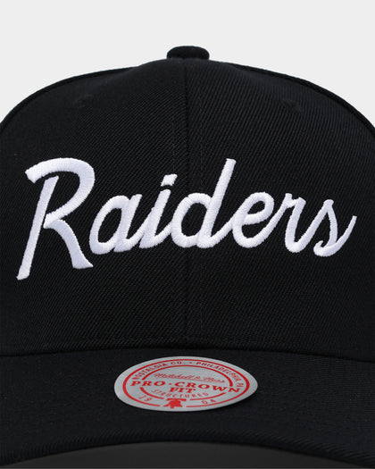 Mitchell & Ness Las Vegas Raiders 'Wool Blend' Snapback Black