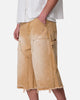 MNML Ultra Baggy Work Shorts Tan