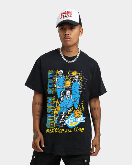 73Studio Golden Finals Vintage T-Shirt Washed Black