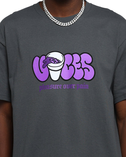 Goat Crew Vices T-Shirt Grey