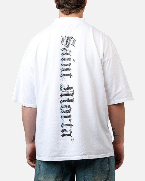 Saint Morta La Muerte Script T-Shirt White