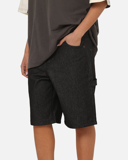 Carre Carpenter Jorts Raw Black