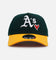 New Era Oakland Athletics 'Team Color Hearts' 9FORTY A-Frame Snapback Official Team Color
