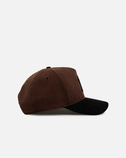 47 Brand New York Yankees 'Barren' Offside DT Corduroy Snapback Brown/Black