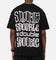 S Double Logofest T-Shirt Black