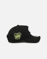 New Era Green Bay Packers 'Volt' 9FORTY A-Frame Snapback Black/Green