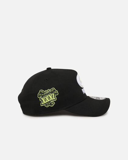 New Era Green Bay Packers 'Volt' 9FORTY A-Frame Snapback Black/Green